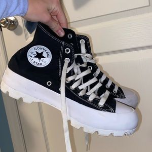 Converse all star lugged, womens 9